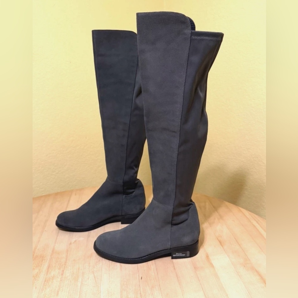 NWOB! Blondo Over the Knee Boots in Gray